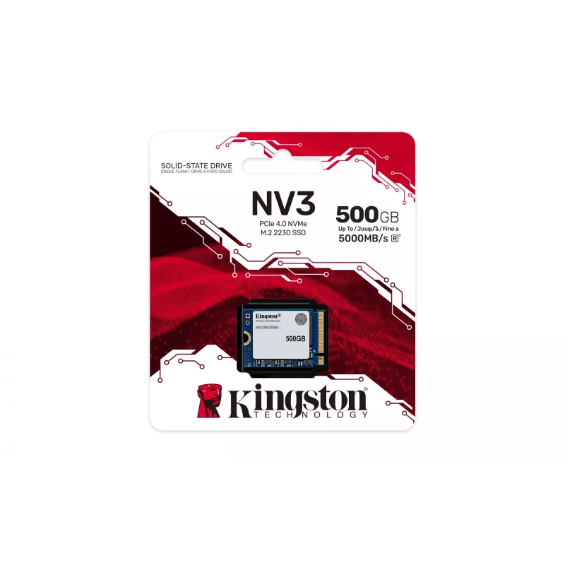 Dysk SSD Kingston Technology 500G M.2 2230 NVMe SNV3SM3/500G