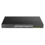 D-Link 24-portowy Gigabitowy zarządzalny przełącznik PoE z 4x 10G SFP+, 370 W