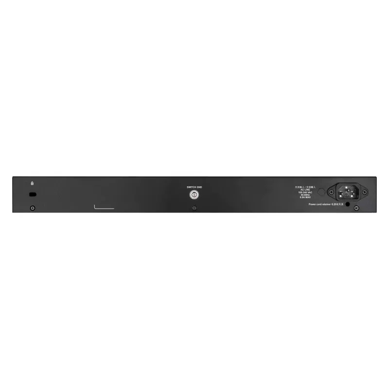 D-Link 24-portowy Gigabitowy zarządzalny przełącznik PoE z 4x 10G SFP+, 370 W