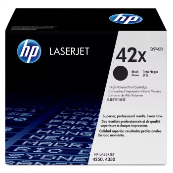 HP 42X High Yield Czarny oryginalny wkład laserowy LaserJet 1 szt.