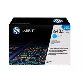 Kaseta z tonerem HP Q5951A LJ4700 10000 stron Cyan