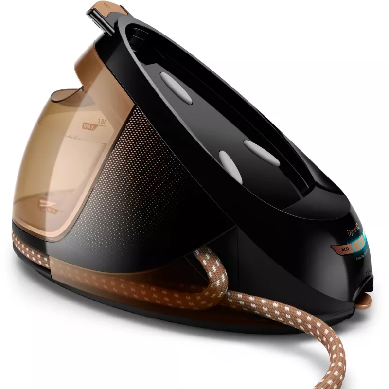 Żelazko z generatorem pary Philips GC9682/80 — 2700 W, zbiornik 1,8 l, ciągła para 165 g/min, boost 600 g/min, stopa T-ionicGlide
