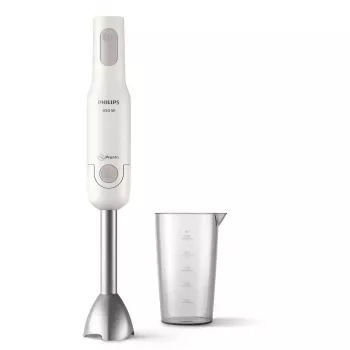 Blender ręczny Philips HR2534/00 — 650 W, 2 prędkości, puls, metalowy trzonek, biały