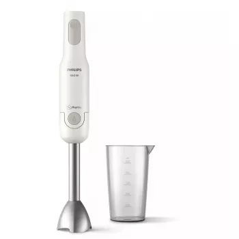 Blender ręczny Philips HR2534/00 — 650 W, 2 prędkości, puls, metalowy trzonek, biały