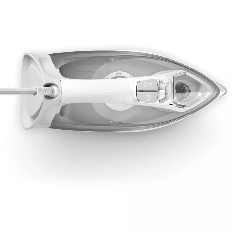 Philips 5000 series DST5010/10 Żelazko parowe SteamGlide Plus 2400 W Szary, Biały
