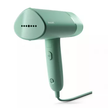 Ręczny steameryzator do ubrań Philips 3000 series STH3010/70 — 1000 W, 20 g/min ciągłej pary, przewód 2 m, składany, odłączany zbiornik
