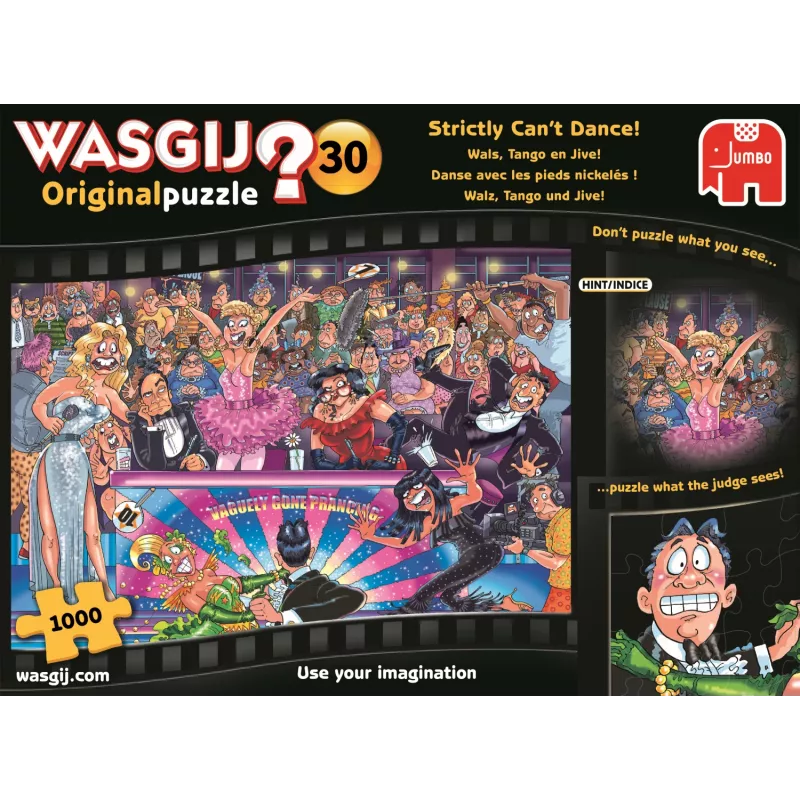 Puzzle Jumbo Wasgij Original 30 1000 elementów Komiksy 1000 szt.
