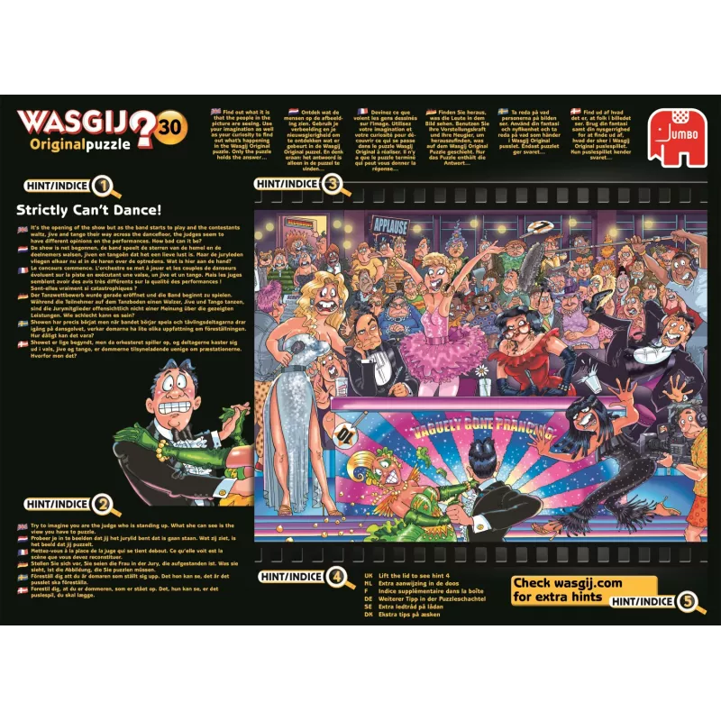 Puzzle Jumbo Wasgij Original 30 1000 elementów Komiksy 1000 szt.