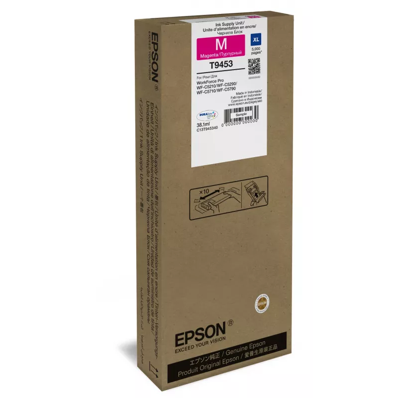 Wkład atramentowy Epson WF-C5xxx Series XL magenta