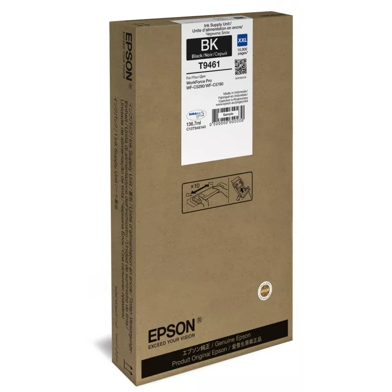 Epson WF-C5x90 Series Wkład atramentowy XXL Czarny