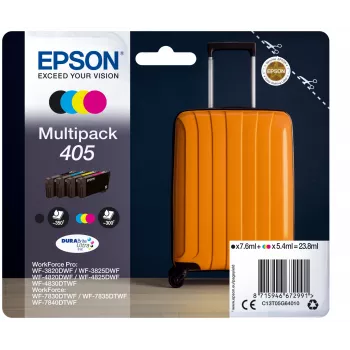 Epson 405 DURABrite Ultra Ink wkład atramentowy 1 szt. Oryginalny o standardowej wydajności czarny, cyjan, magenta, żółty