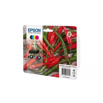 Wkład atramentowy Epson 503 4 szt. Oryginalny o standardowej wydajności czarny, cyjan, magenta, żółty