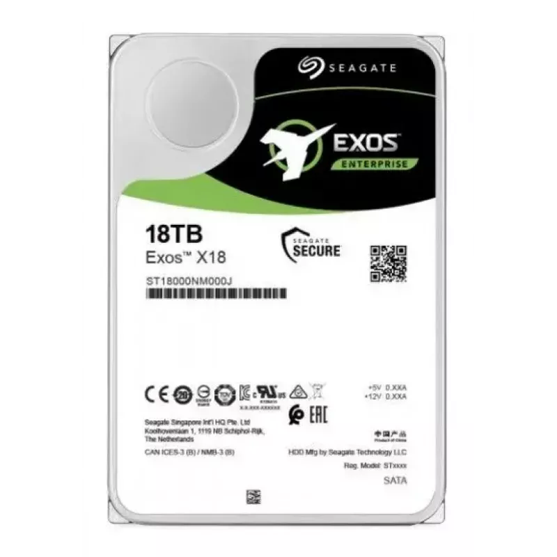 HDD Seagate 18TB 3.5 cala SATA 6Gb/s ST18000NM000J