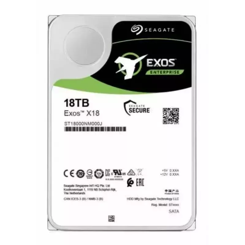 HDD Seagate 18TB 3.5 cala SATA 6Gb/s ST18000NM000J
