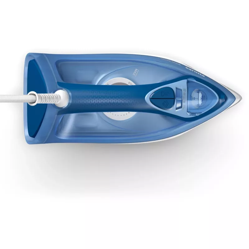 Żelazko parowe Philips 3000 series DST3031/20 — 2400 W, zbiornik na wodę 0,3 l, stopa ceramiczna, ciągła para 40 g/min