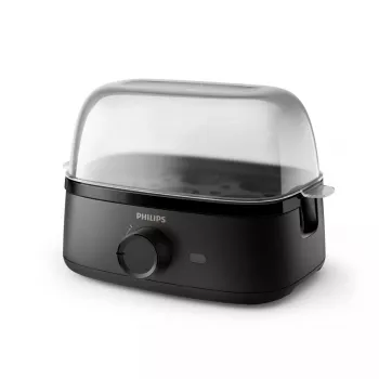 Jajowar Philips serii 3000 HD9137/90 Pojemność na 6 jaj Czarny