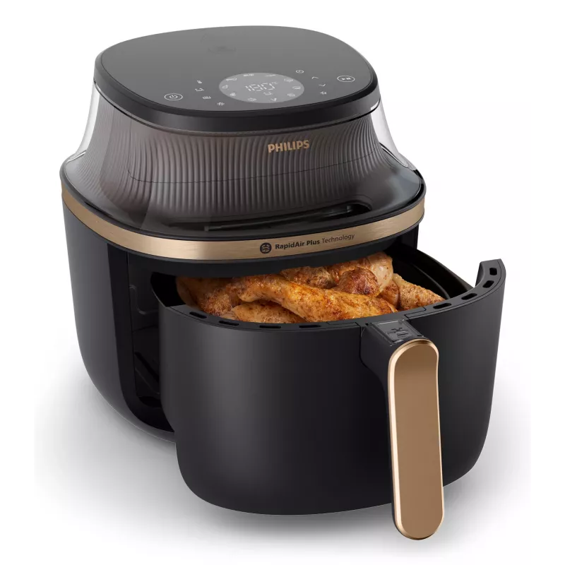 Frytkownica powietrzna Philips 3000 Series NA332/00 — 6,2 L, 1700 W, dotykowy LED, 16 programów
