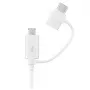 Samsung EP-DG930 Kabel USB USB 2.0 1,5 m USB A USB C/Micro-USB B Biały