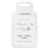 Samsung EP-DG930 Kabel USB USB 2.0 1,5 m USB A USB C/Micro-USB B Biały