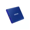 Zewnętrzny dysk SSD Samsung T7 Portable 2 TB USB Type-C 3.2 Gen 2 niebieski (NVMe, 1050/1000 MB/s)