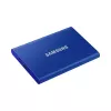 Zewnętrzny dysk SSD Samsung T7 Portable 2 TB USB Type-C 3.2 Gen 2 niebieski (NVMe, 1050/1000 MB/s)