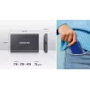 Zewnętrzny dysk SSD Samsung T7 Portable 1 TB, USB-C 3.2 Gen 2, NVMe, szyfrowanie sprzętowe AES-256, niebieski