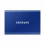 Zewnętrzny dysk SSD Samsung T7 Portable 1 TB, USB-C 3.2 Gen 2, NVMe, szyfrowanie sprzętowe AES-256, niebieski