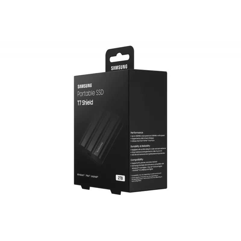 Samsung MU-PE2T0S 2 TB USB Type-C 3.2 Gen 2 (3.1 Gen 2) Czarny