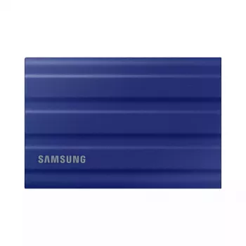Zewnętrzny dysk SSD Samsung MU-PE2T0R 2TB USB Type-C 3.2 Gen 2 NVMe, niebieski, gumowa obudowa, wodoodporny