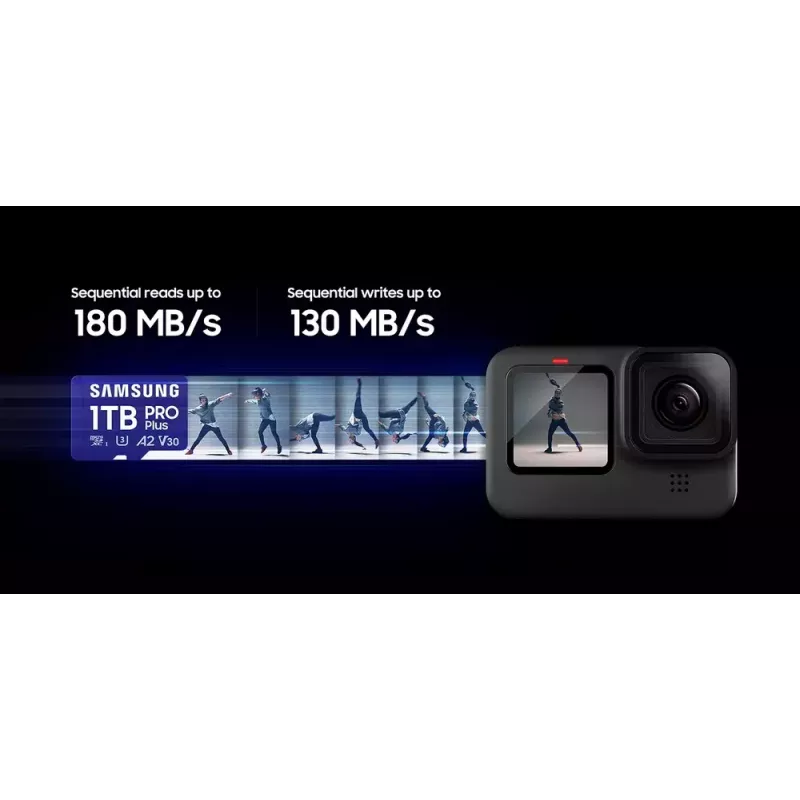 Karta pamięci Samsung PRO Plus MB-MD256SA/EU 256 GB MicroSDXC UHS-I Klasa 3