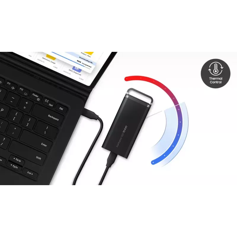 Dysk SSD Samsung 2TB przenośny USB 3.2 Gen 1 MU-PH2T0S
