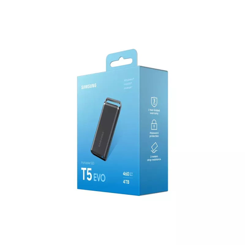 Samsung MU-PH4T0S 4 TB 3.2 Gen 1 (3.1 Gen 1) Czarny