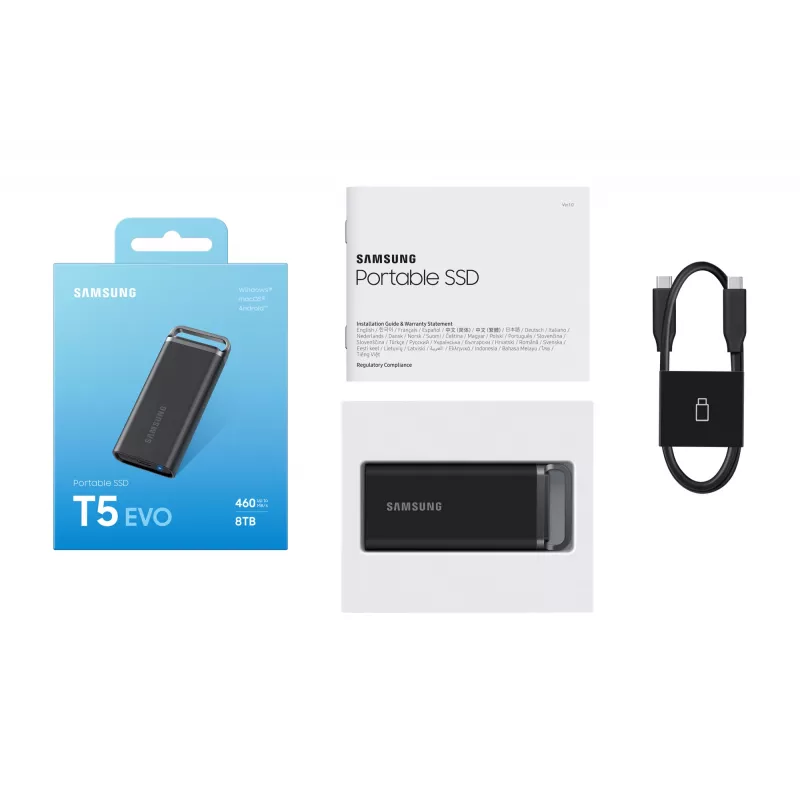 Samsung MU-PH8T0S 8 TB 3.2 Gen 1 (3.1 Gen 1) Czarny