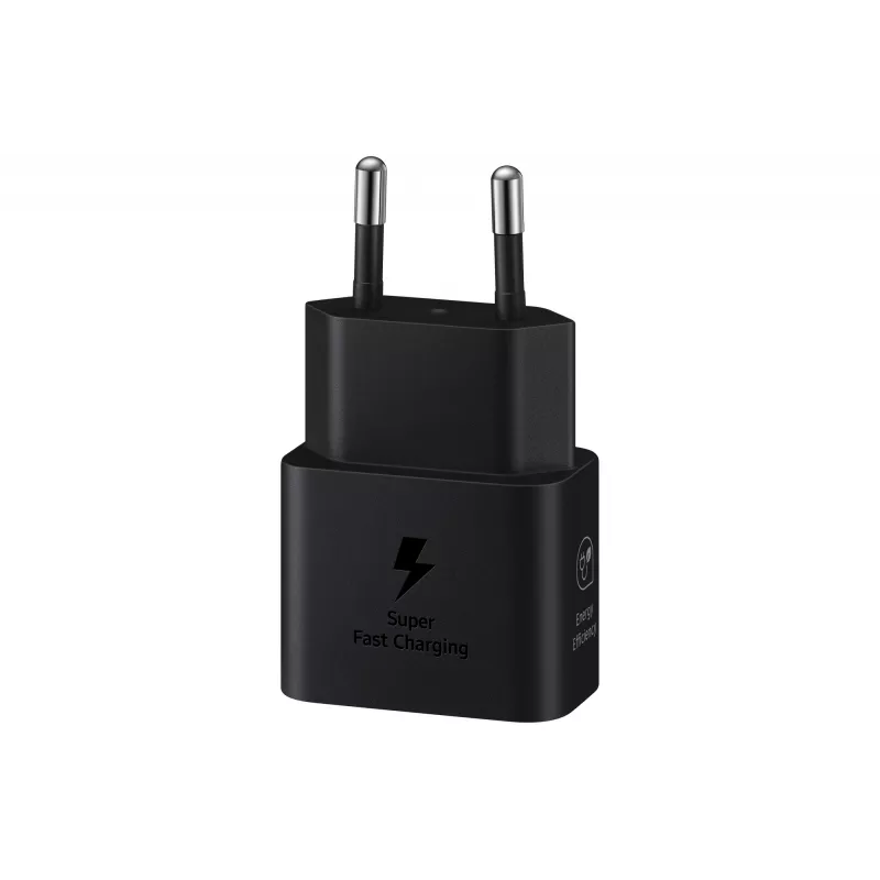 Ładowarka Samsung EP-T2510 25W USB‑C Indoor Fast Charging, czarna, kabel 1 m