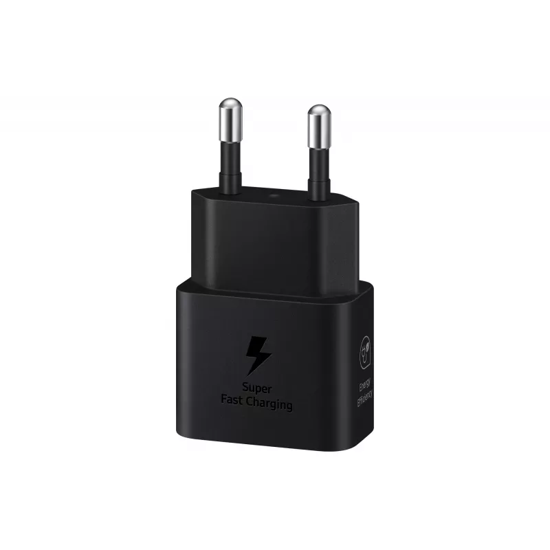 Ładowarka Samsung EP-T2510 25W USB‑C Indoor Fast Charging, czarna, kabel 1 m