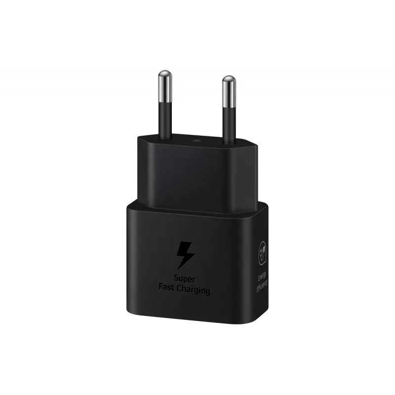 Ładowarka Samsung EP-T2510 25W USB‑C Indoor Fast Charging, czarna, kabel 1 m