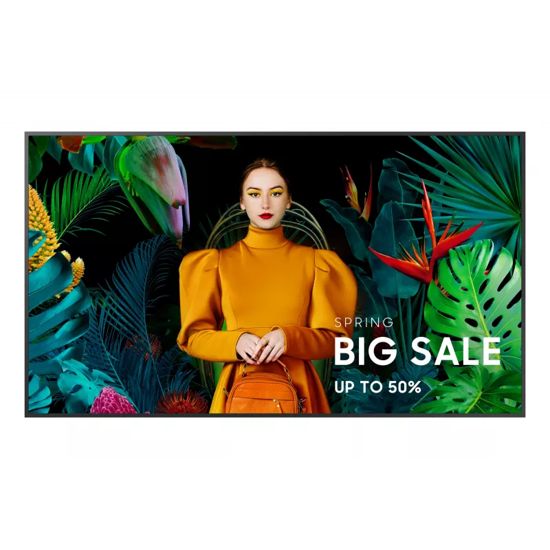 Samsung QB85C Cyfrowy panel informacyjny 2.16 m (85 cali) LCD Wi-Fi 350 cd/m² 4K Ultra HD Czarny Wbudowany procesor Tizen 16/7