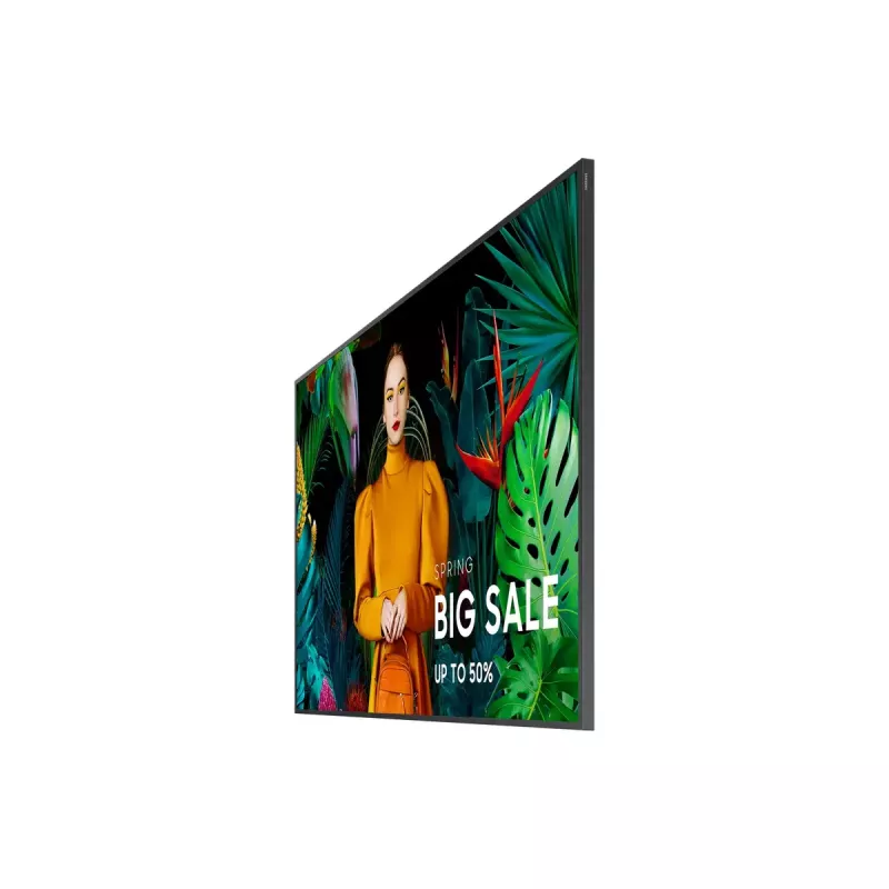 Samsung QB55C Cyfrowy panel informacyjny 139,7 cm (55 cali) LCD Wi-Fi 350 cd/m² 4K Ultra HD Czarny Wbudowany procesor Tizen 16/7