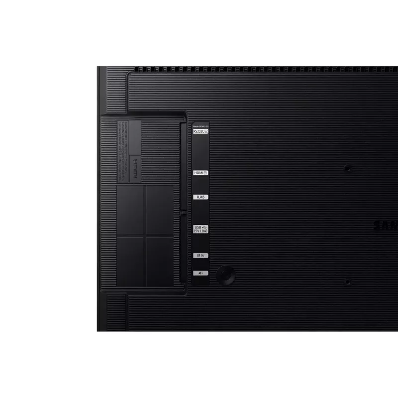 Samsung QB24C Cyfrowy wyświetlacz reklamowy 61 cm (24 cale) LED Wi-Fi 250 cd/m² Full HD Czarny Wbudowany procesor Tizen 16/7