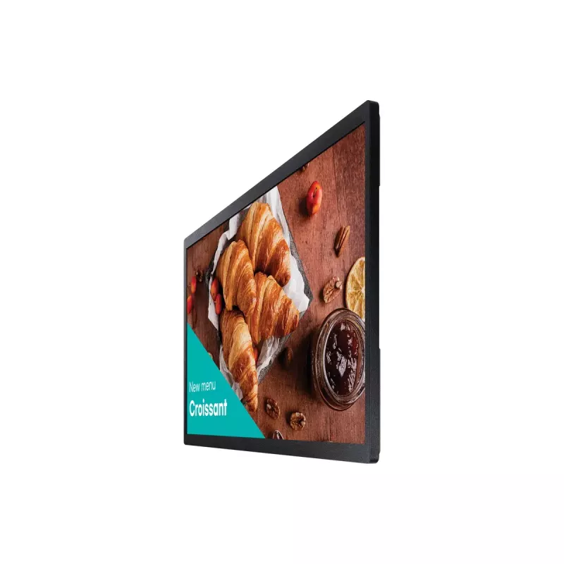 Samsung QB24C Cyfrowy wyświetlacz reklamowy 61 cm (24 cale) LED Wi-Fi 250 cd/m² Full HD Czarny Wbudowany procesor Tizen 16/7
