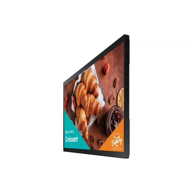 Samsung QB24C-T Cyfrowy panel informacyjny 61 cm (24 cale) LED Wi-Fi 250 cd/m² Full HD Czarny Ekran dotykowy Wbudowany procesor Tizen 7.0 16/7