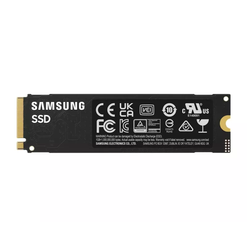 Dysk SSD M.2 2280 NVMe Samsung 1 TB (MZ-V9S1T0BW) PCIe 4.0, odczyt 7150 MB/s, zapis 6300 MB/s