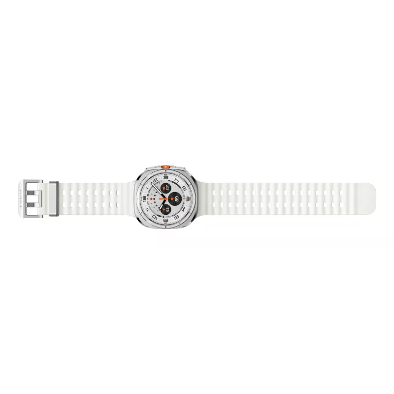 Samsung Galaxy Watch Ultra 3,81 cm (1,5 cala) AMOLED 47 mm Cyfrowy 480 x 480 pikseli Ekran dotykowy 4G Biały Wi-Fi GPS (satelitarny)