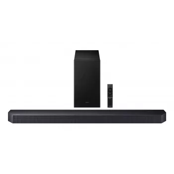Soundbar Samsung HW-Q600F 3.1.2 kanałów z bezprzewodowym subwooferem, Bluetooth, HDR10+ (czarny)