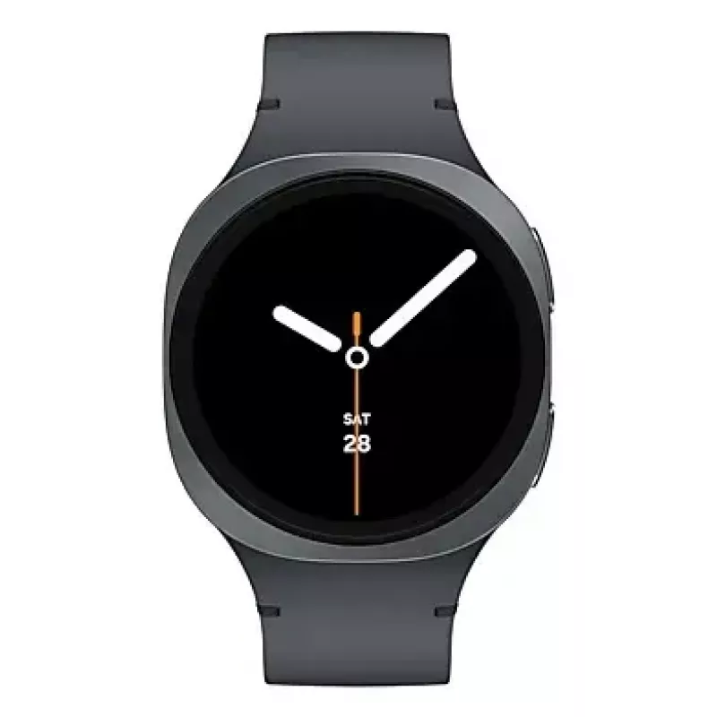 Samsung Galaxy Watch 8 3,3 cm (1,3 cala) AMOLED 40 mm Cyfrowy 438 x 438 pikseli Ekran dotykowy Grafit Wi-Fi GPS (satelitarny)