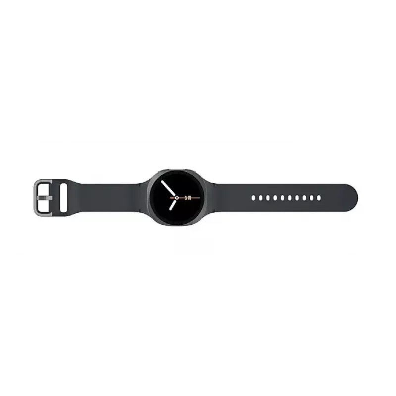 Samsung Galaxy Watch 8 3,3 cm (1,3 cala) AMOLED 40 mm Cyfrowy 438 x 438 pikseli Ekran dotykowy Grafit Wi-Fi GPS (satelitarny)
