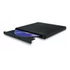 HITACHI-LG DATA STORAGE cienki Portable DVD-writer - Gp57eb40 - USB 2.0 - Czarny