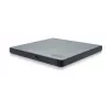 HITACHI-LG DATA STORAGE cienki Portable DVD-writer - Gp57eb40 - USB 2.0 - srebrny