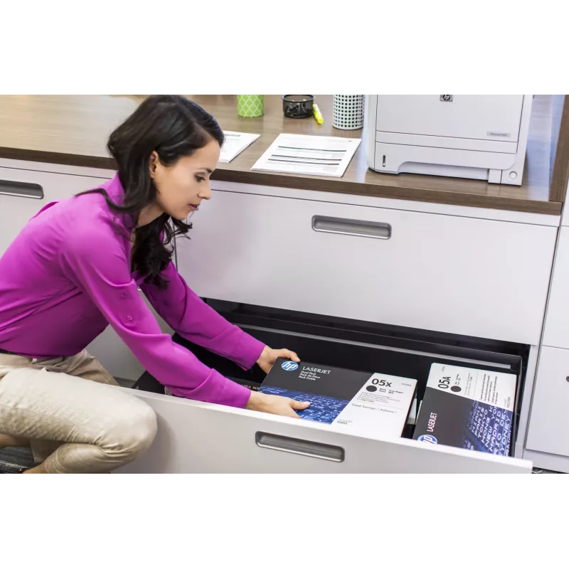 HP 05A Czarny oryginalny wkład z tonerem LaserJet, 2300 stron, czarny, 1 szt.