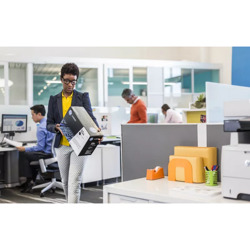 HP 55A czarny oryginalny wkład z tonerem LaserJet, 6000 stron, czarny, 1 szt.